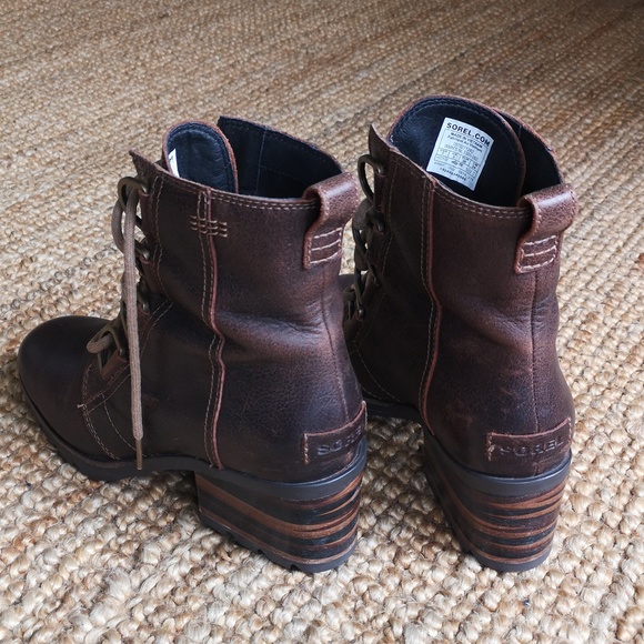 Sorel leather ankle boots - Picture 8 of 13